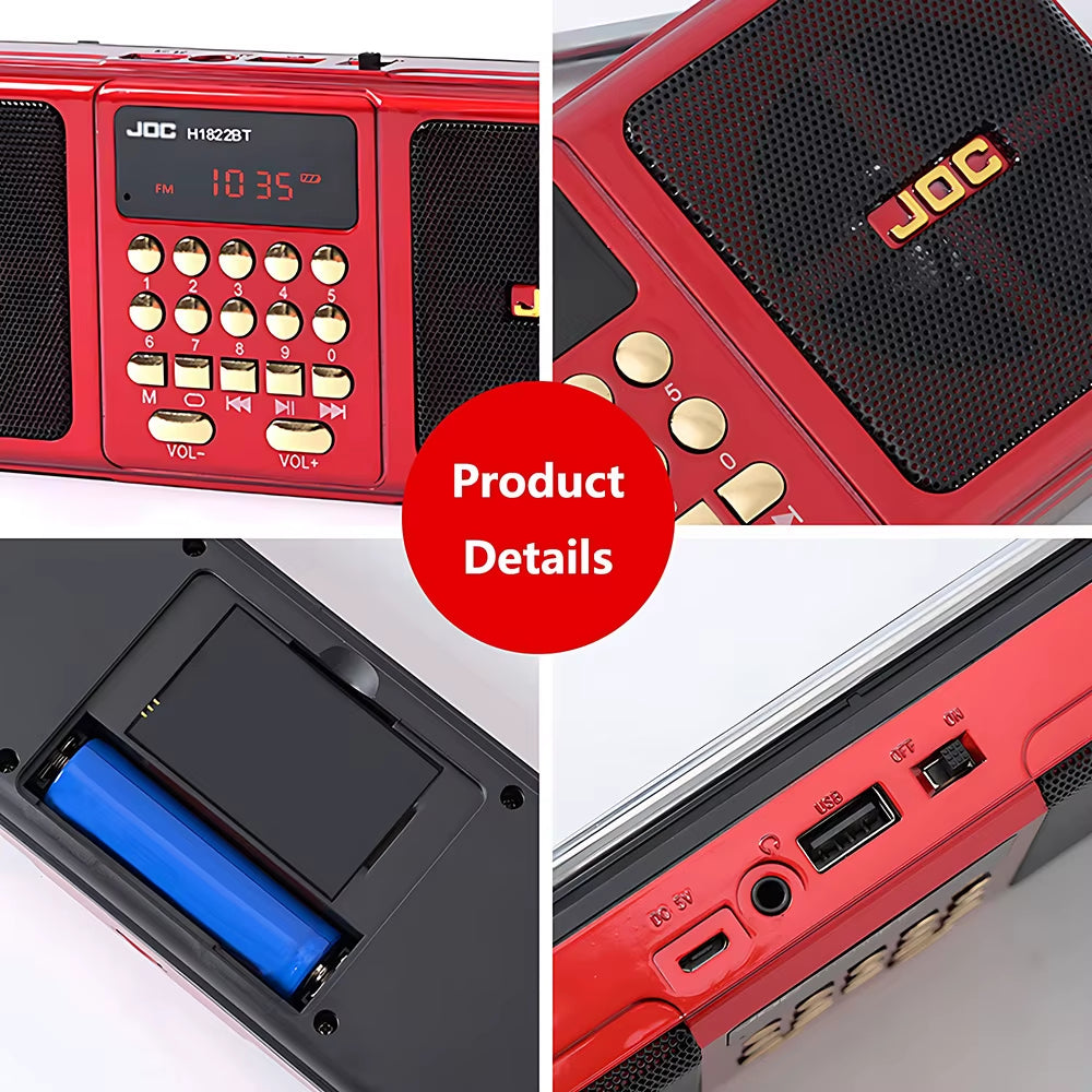 Pocket Frequency — Portable FM Radio + Bluetooth Speaker