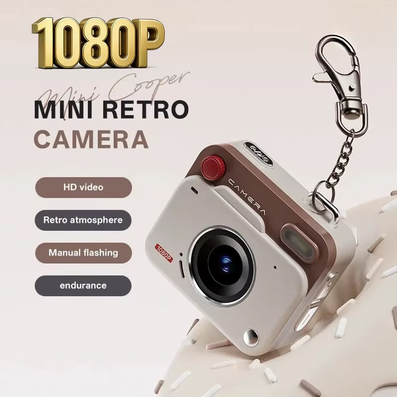 Little Archive — Mini Retro Keychain Digital Camera