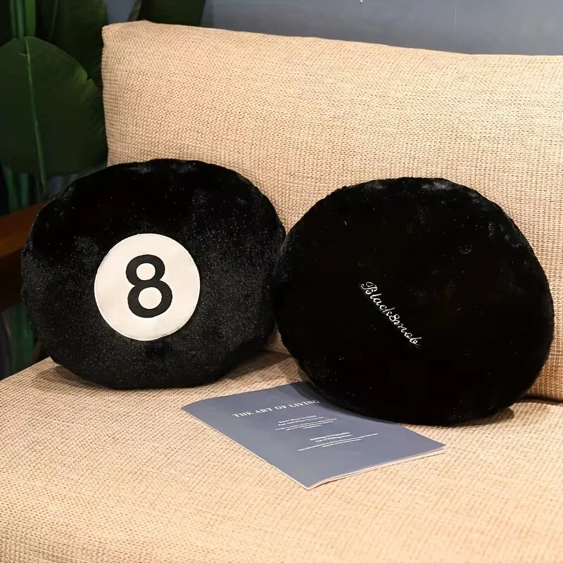 Eight Ball — 8-Ball Throw Pillow