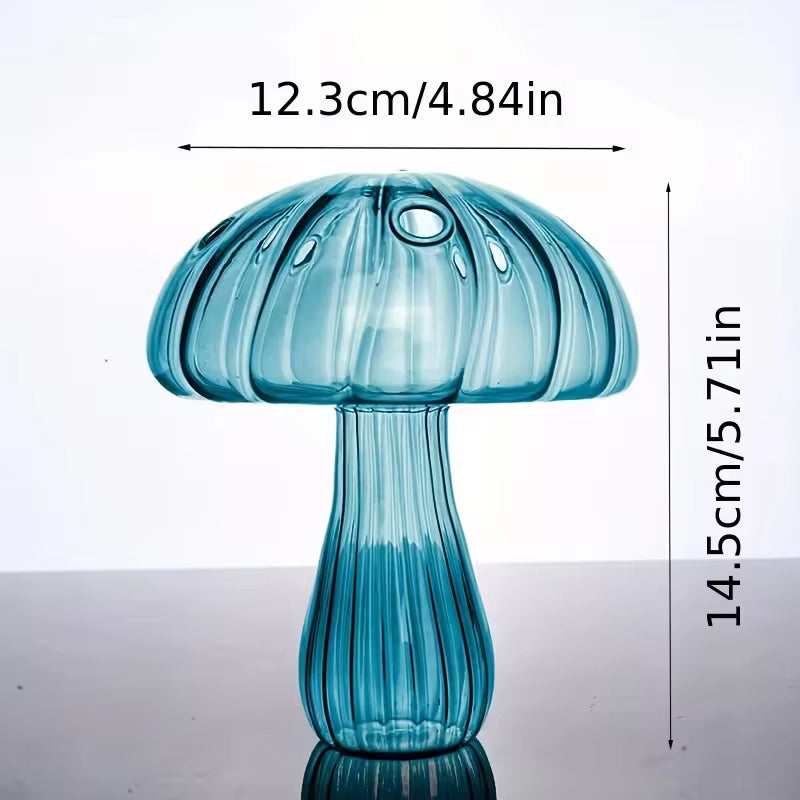 Mosscap — Color Glass Mushroom Vase