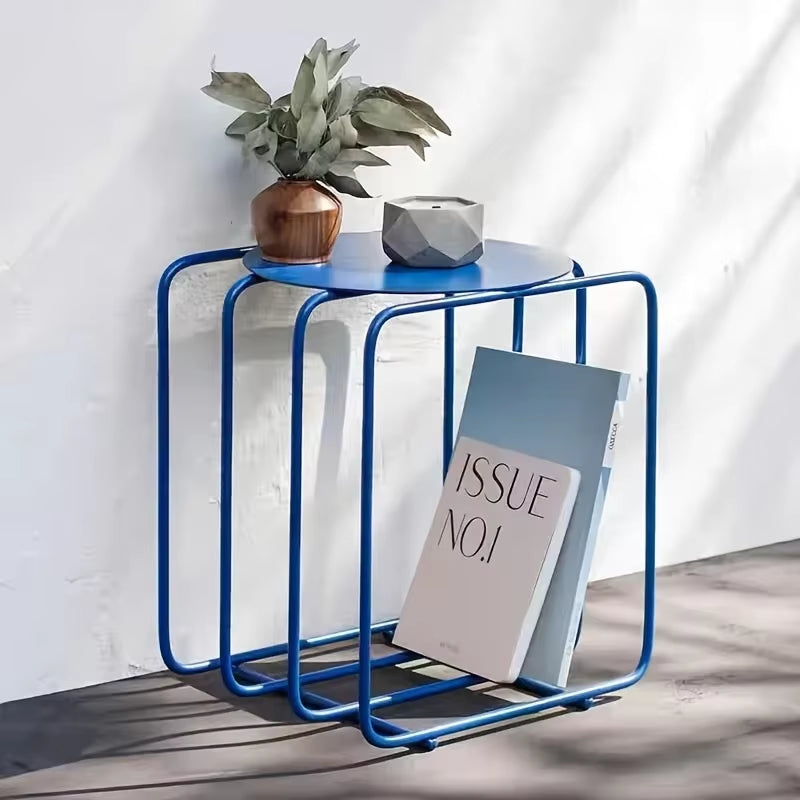 Lineform — Minimalist Metal Side Table