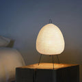 Paper Moon — Japanese Rice Paper Tripod Lamp