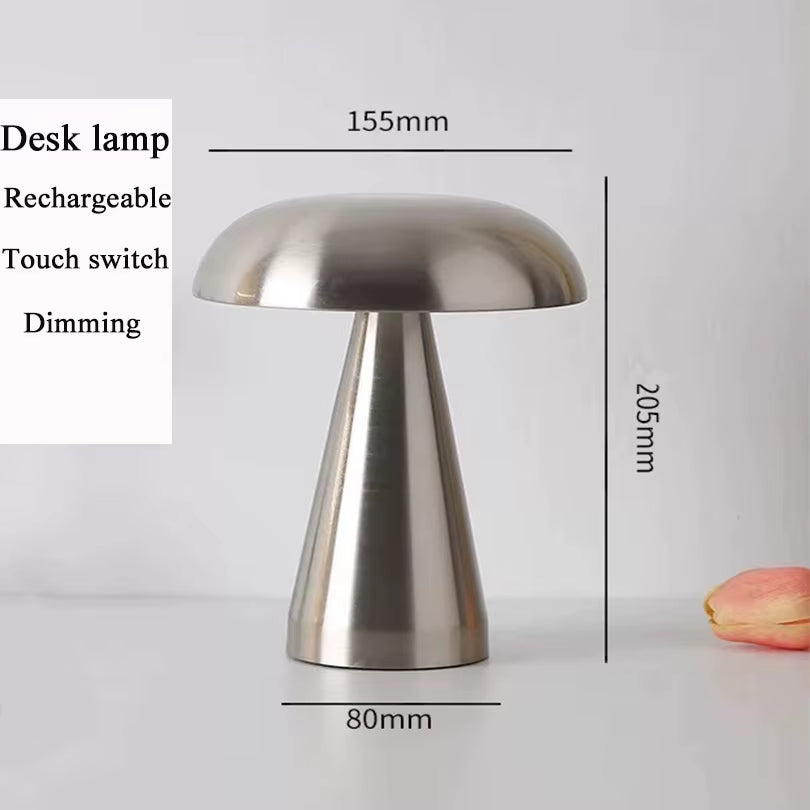Afterlight — Touch-Activated Mushroom Table Lamp