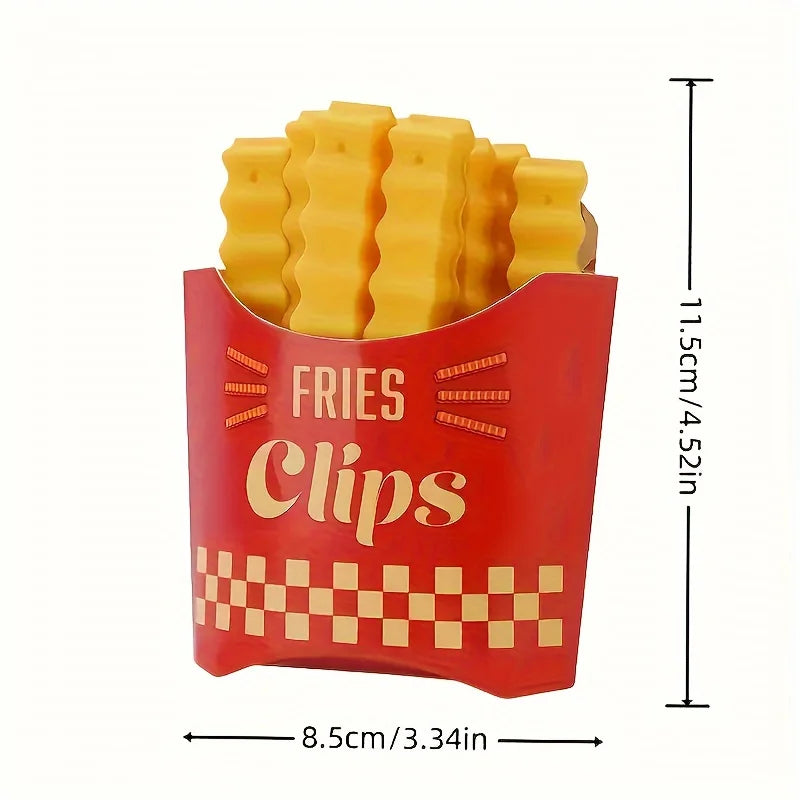 Golden Crisp — French Fry Bag Clips (Set of 12)