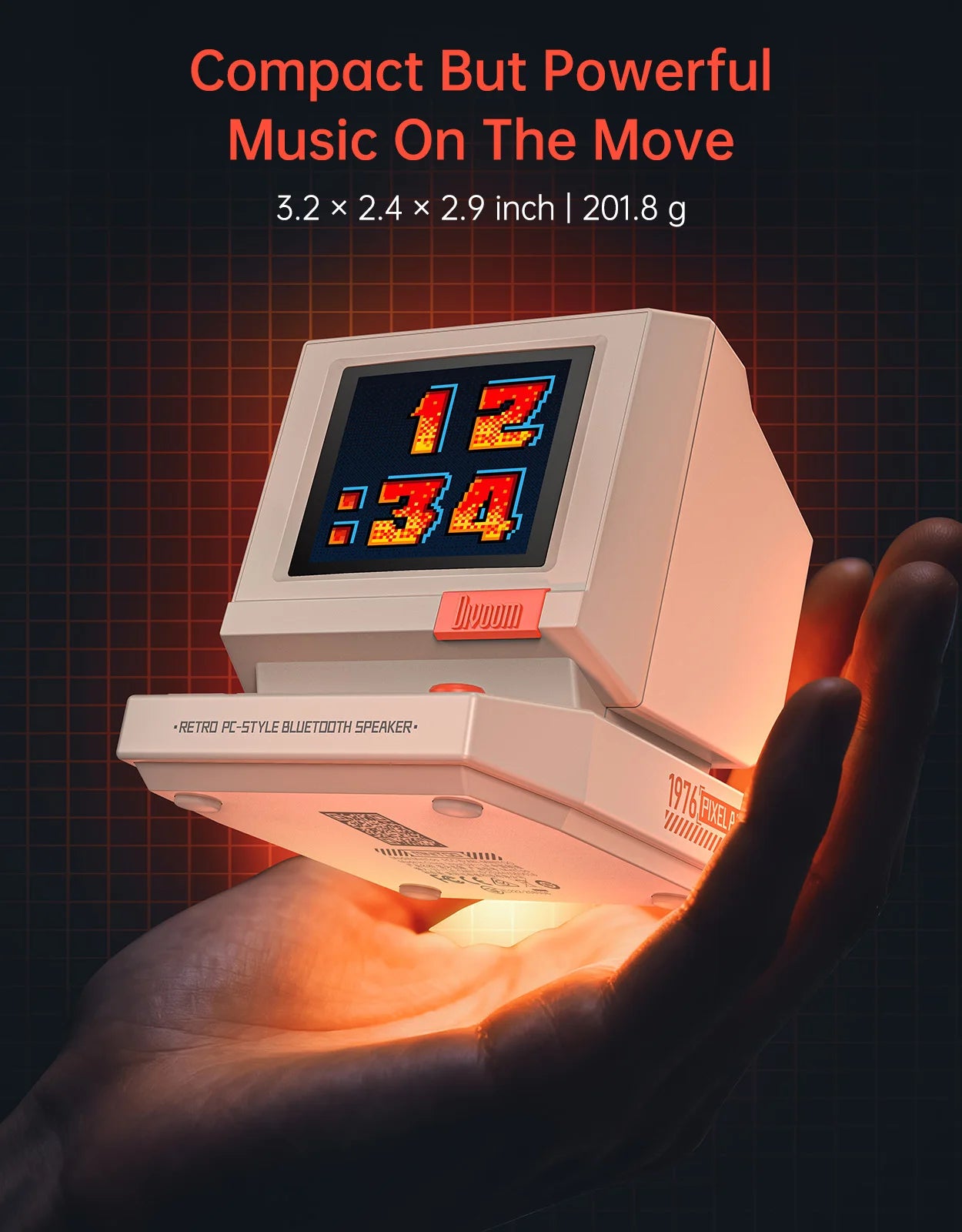 Pixel Desk — Retro Bluetooth Speaker