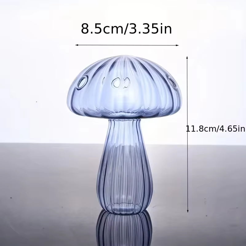 Mosscap — Color Glass Mushroom Vase