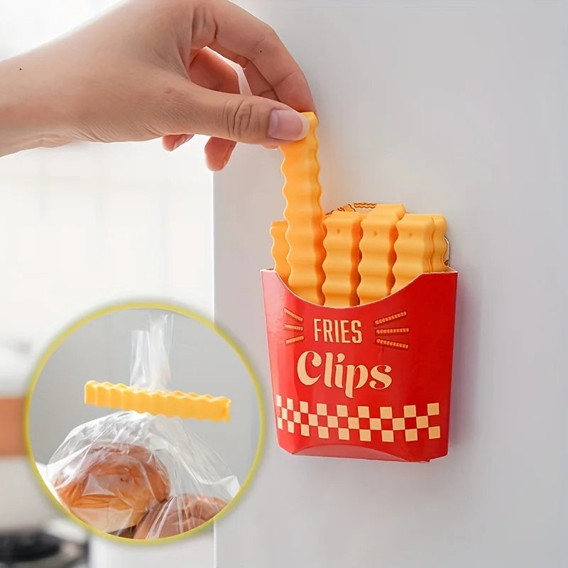 Golden Crisp — French Fry Bag Clips (Set of 12)