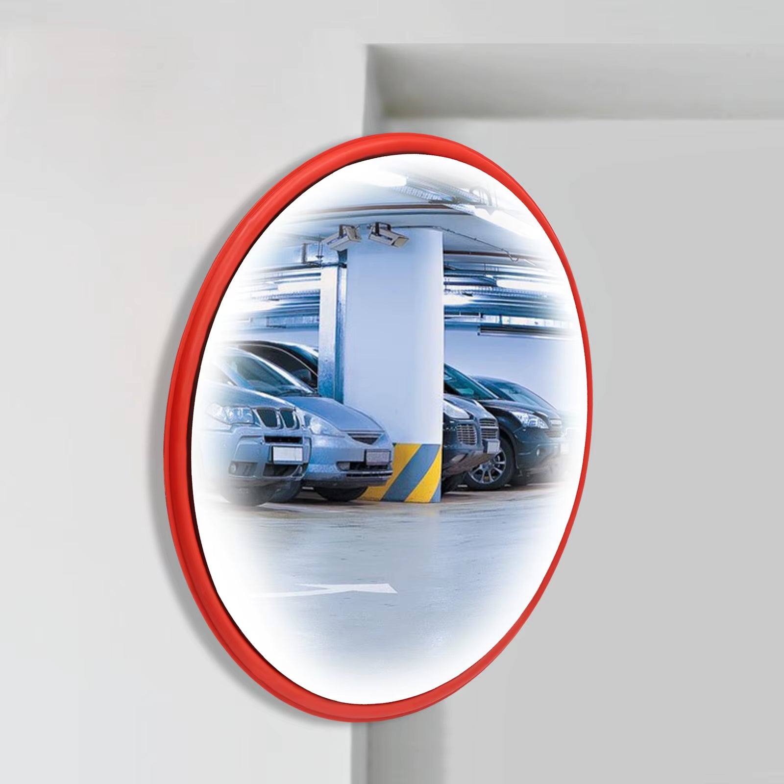 Horizon Mirror — Round Convex Wide-Angle Wall Mirror