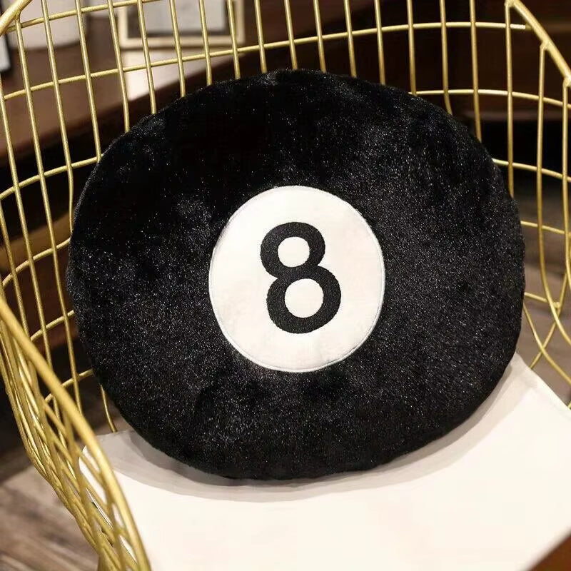 Eight Ball — 8-Ball Throw Pillow