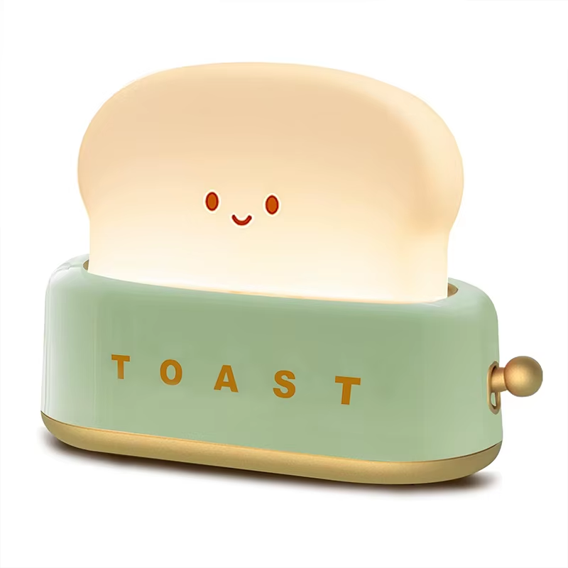 Toastie — Rechargeable Toaster Night Light (Dimmable + Timer)