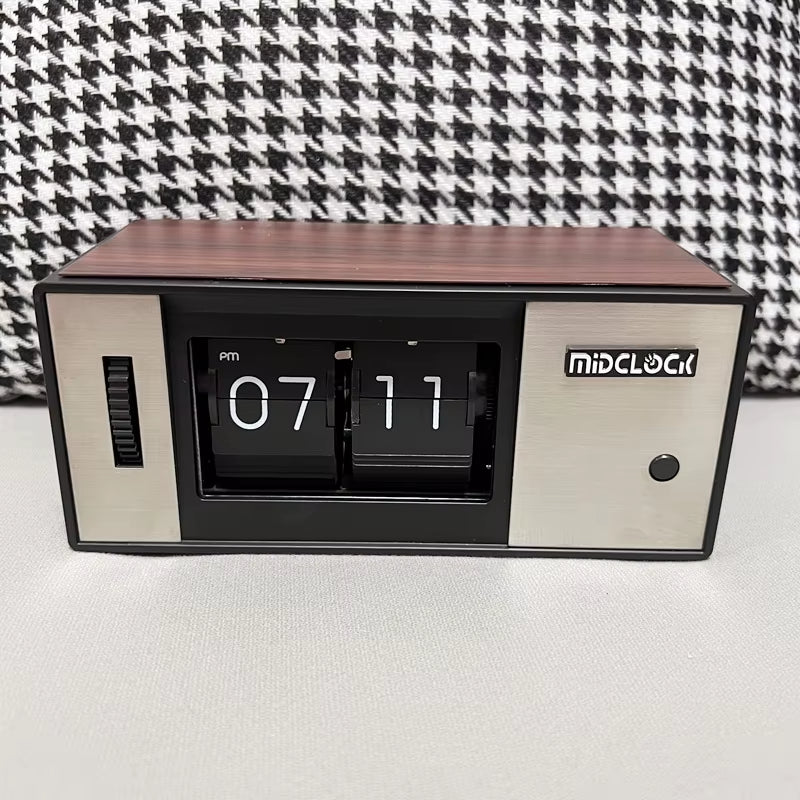 Page Turn Glow — LED or Flip Table Clock