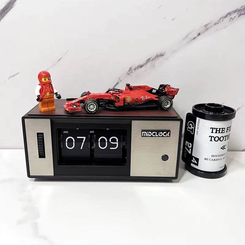 Page Turn Glow — LED or Flip Table Clock