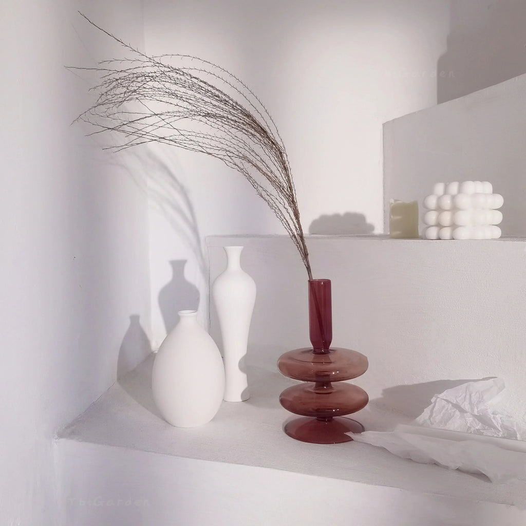 Clear Bloom — Glass Tabletop Flower Vase