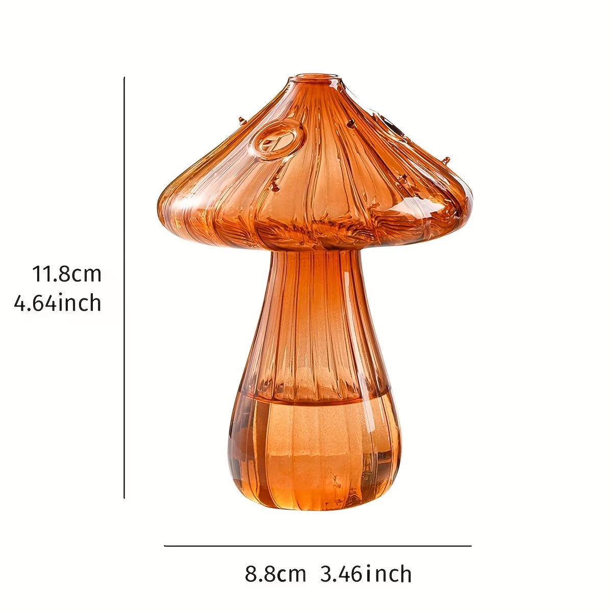 Mosscap — Color Glass Mushroom Vase