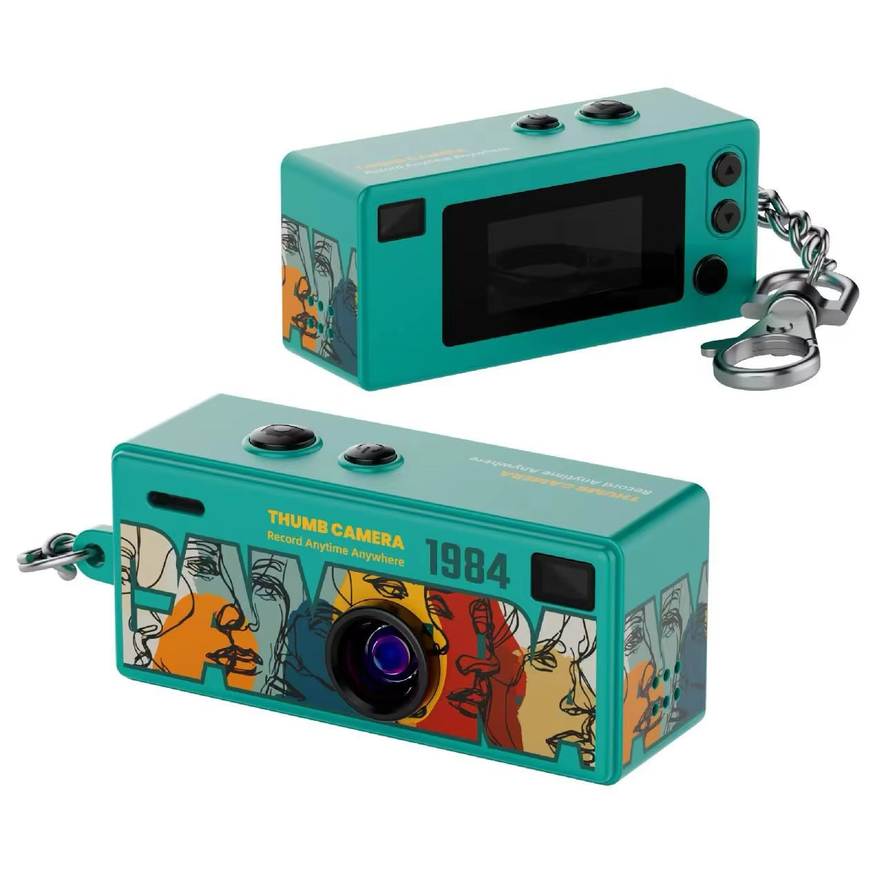 Keyframe — 1080P Keychain Video Camera (Flip Lens + Flash)