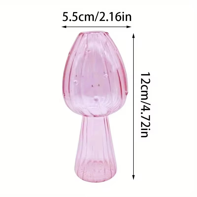 Mosscap — Color Glass Mushroom Vase
