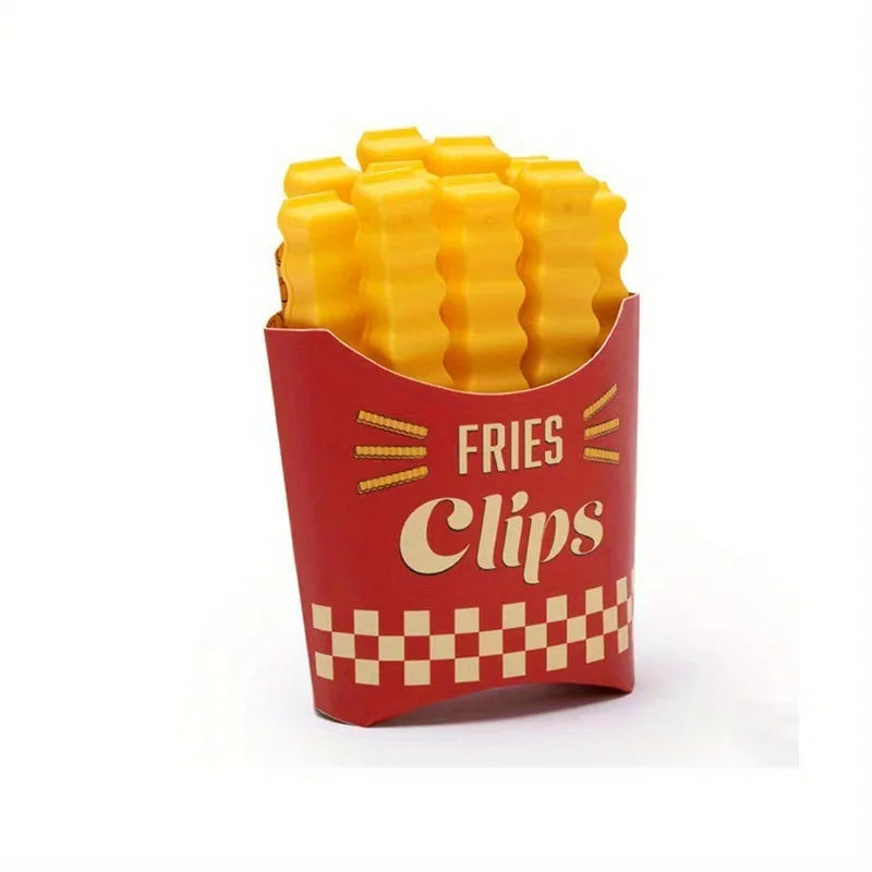Golden Crisp — French Fry Bag Clips (Set of 12)