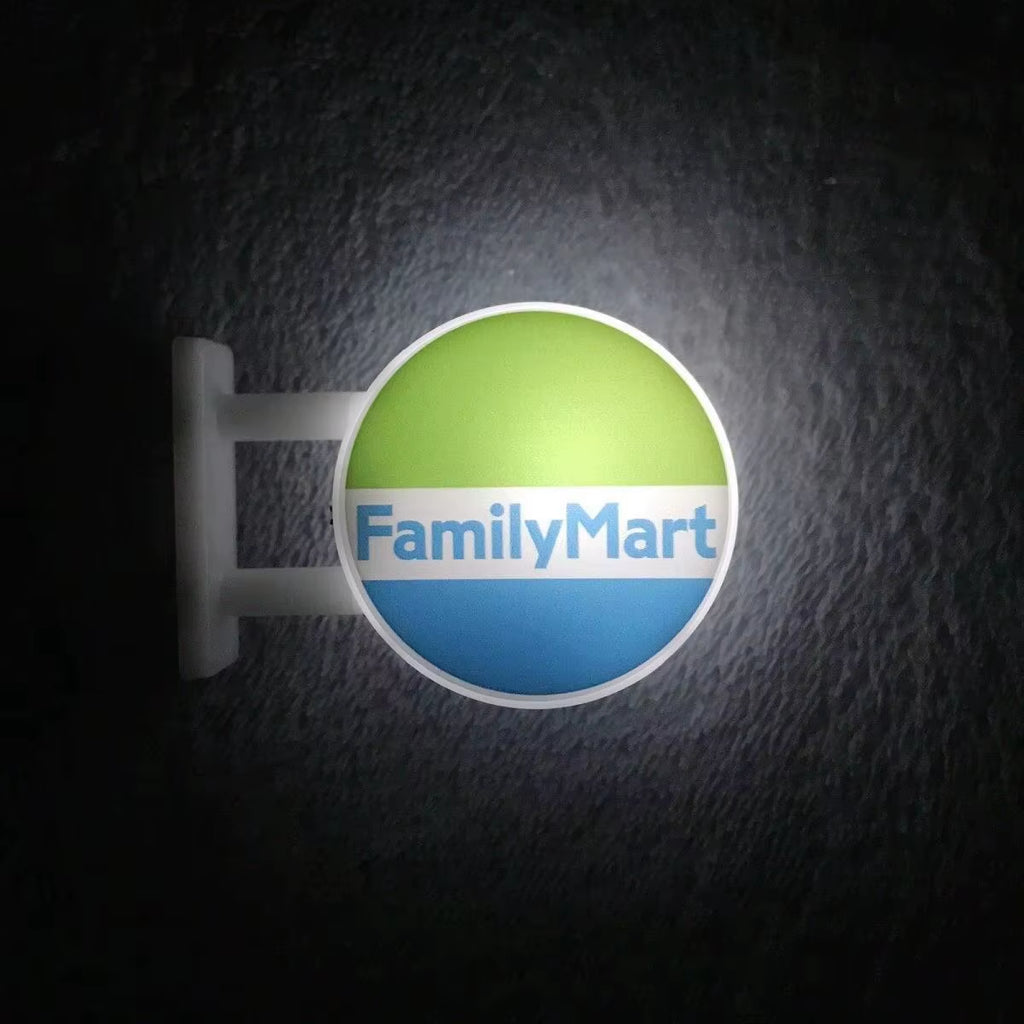 Corner Store Glow — Mini Convenience Store Fridge Magnet Night Light