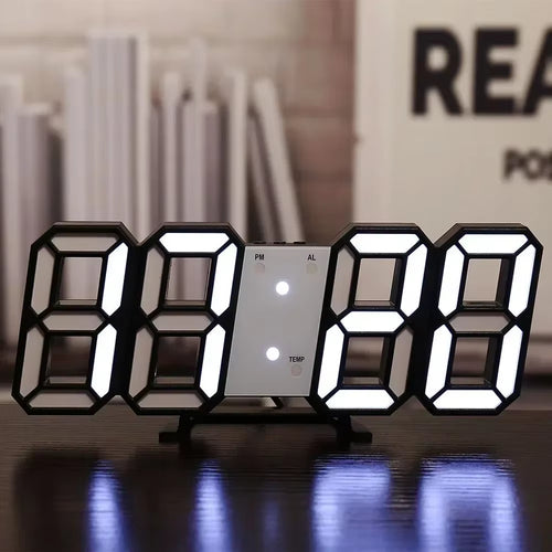 After Hours — LED Digital Wall Clock with Night Mode
