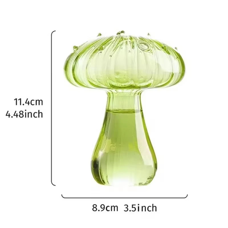 Mosscap — Color Glass Mushroom Vase