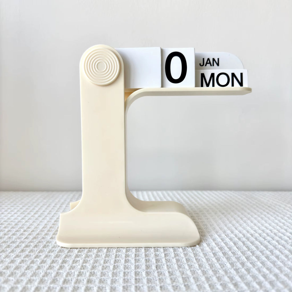 Daily Marker — Minimal Perpetual Desk Calendar