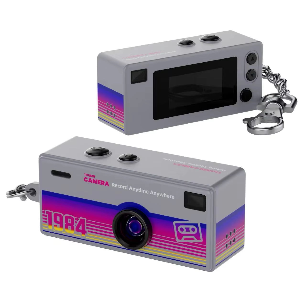 Keyframe — 1080P Keychain Video Camera (Flip Lens + Flash)