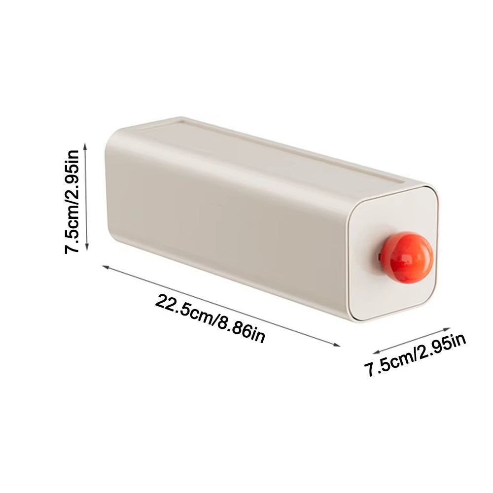 Clear Stack — Wall-Mounted Desk Storage Box