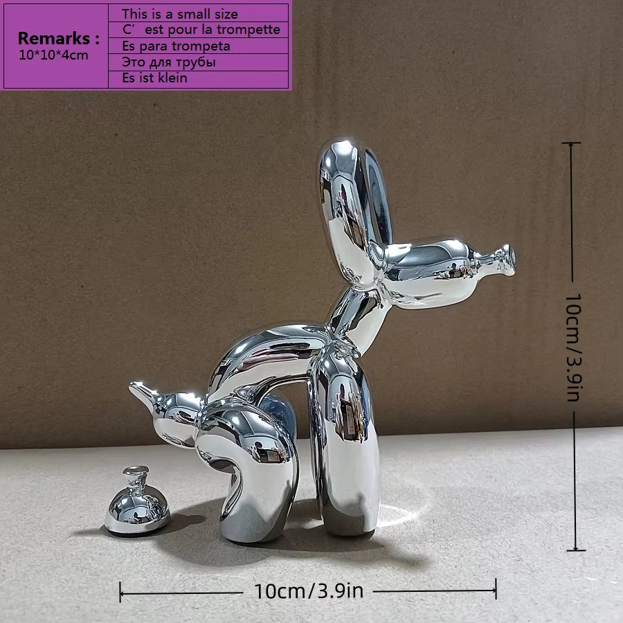 Sit Pretty — Modern Balloon Dog Sculpture