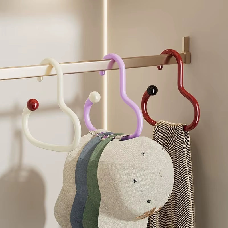 Loop Pop — Circular Scarf & Tie Wall Hook