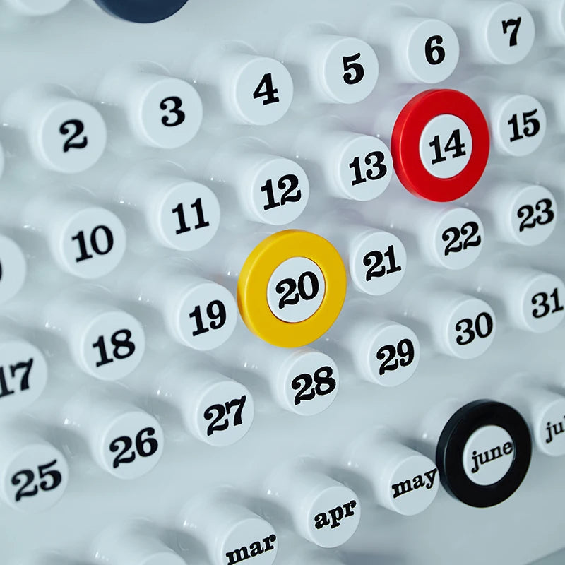 Ring Date — Perpetual Wall Calendar