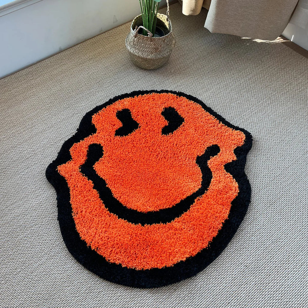 Good Mood — Smiling Face Tufted Rug