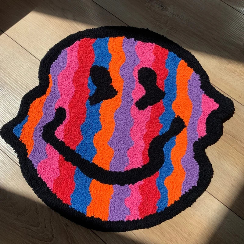 Good Mood — Smiling Face Tufted Rug