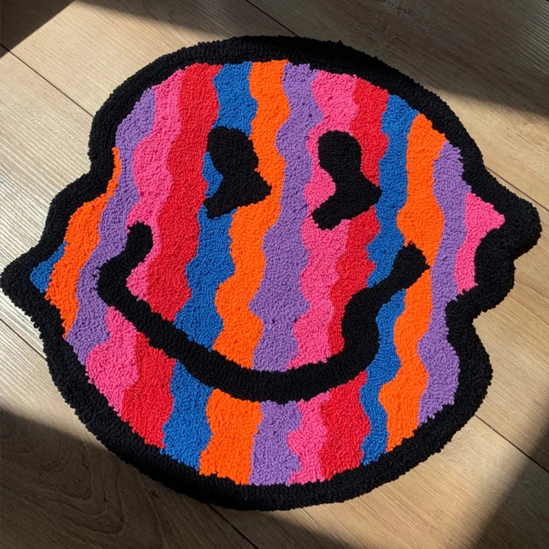 Good Mood — Smiling Face Tufted Rug