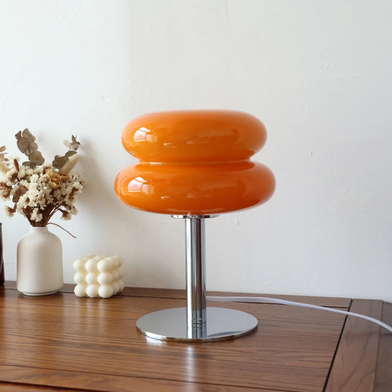Macaron Glow — Glass Table Lamp