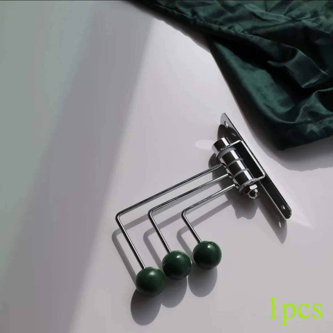 Pivot Hook — Rotating Wall-Mounted Coat Hook