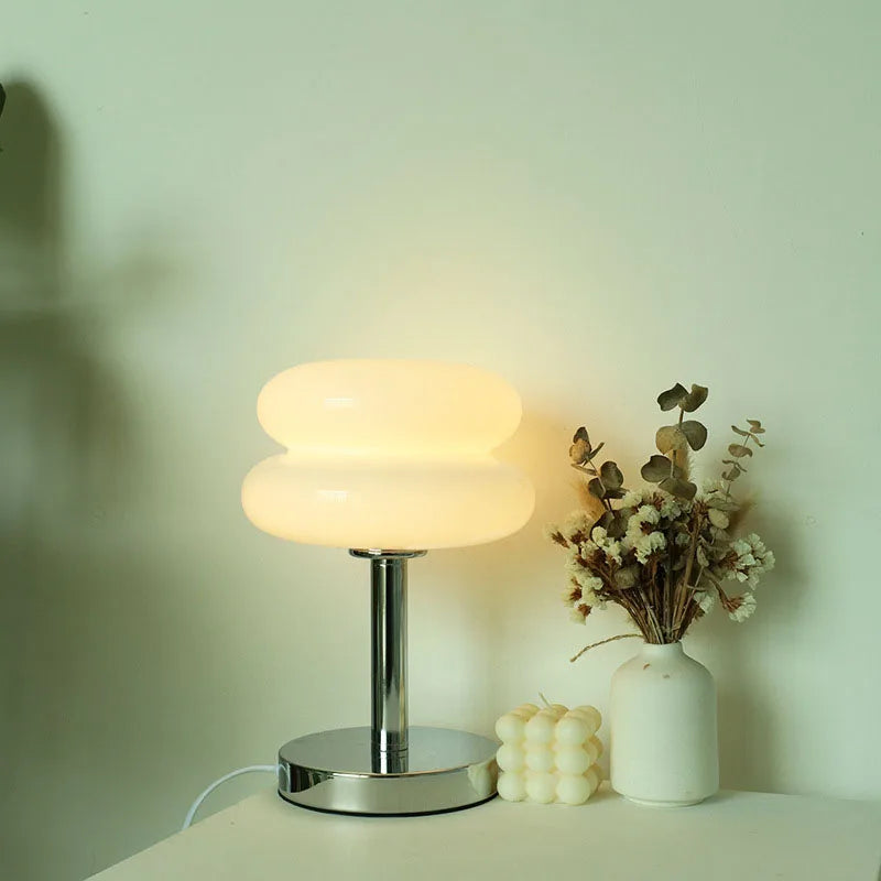 Macaron Glow — Glass Table Lamp