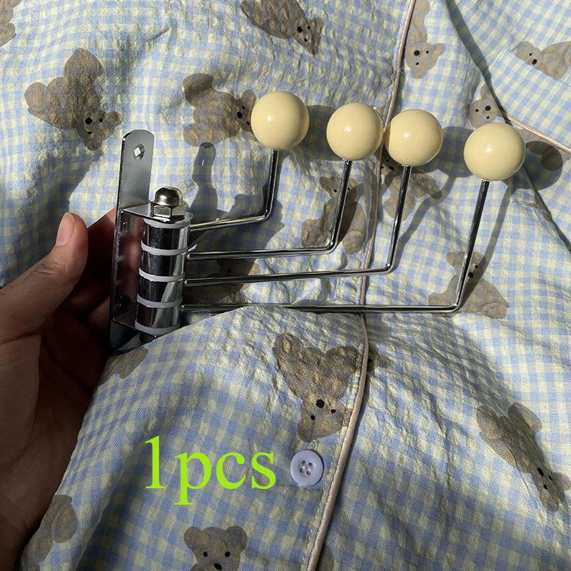 Pivot Hook — Rotating Wall-Mounted Coat Hook