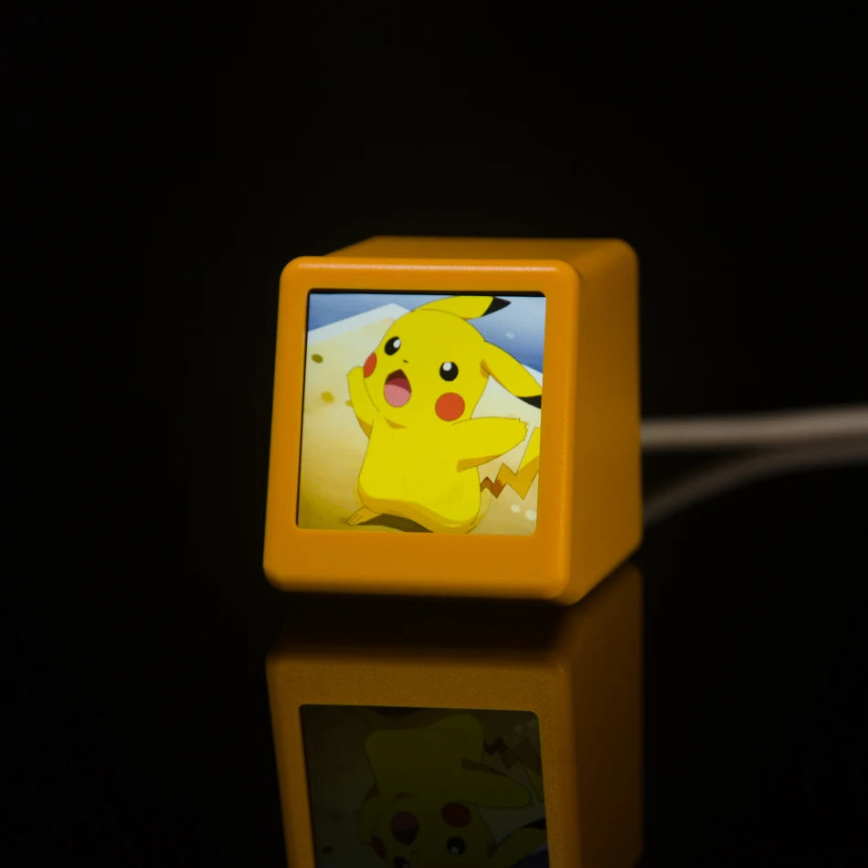 Forecast Frame — Mini Desktop Weather Clock + GIF Display