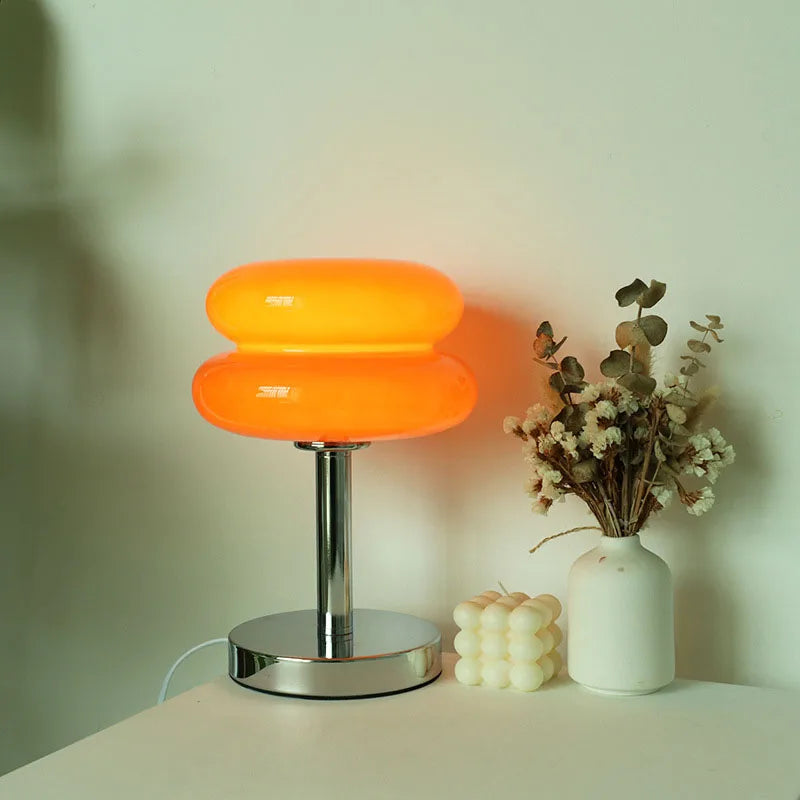 Macaron Glow — Glass Table Lamp