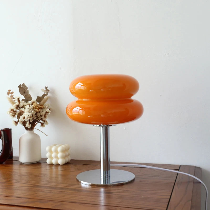 Macaron Glow — Glass Table Lamp