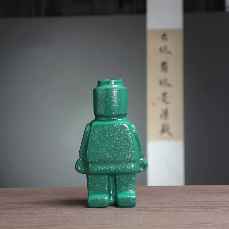 Little Robot — Nordic Ceramic Vase