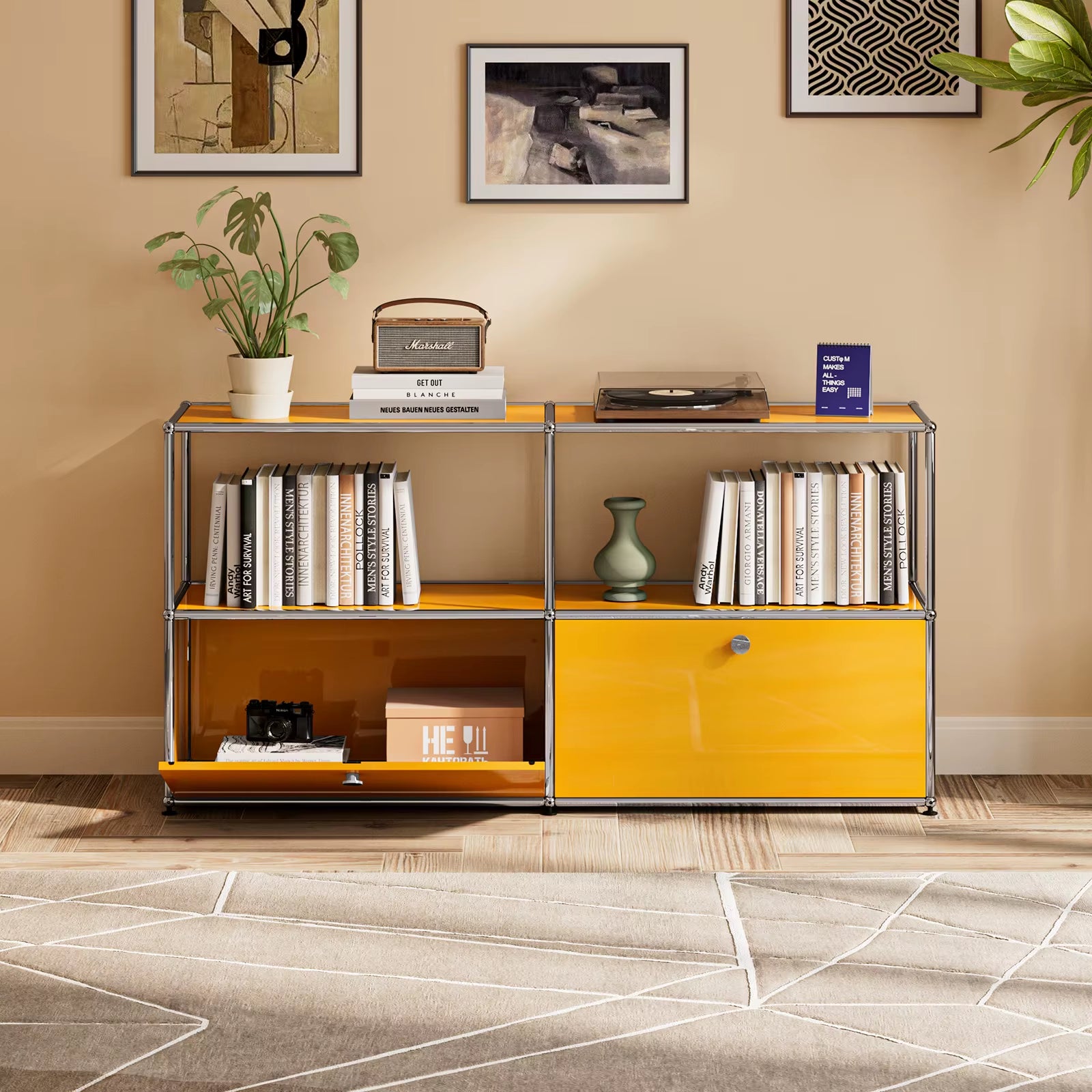 Gridline — Modular Steel Storage Cabinet