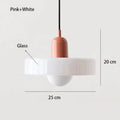 Bauhaus Halo — Nordic Glass Pendant Light