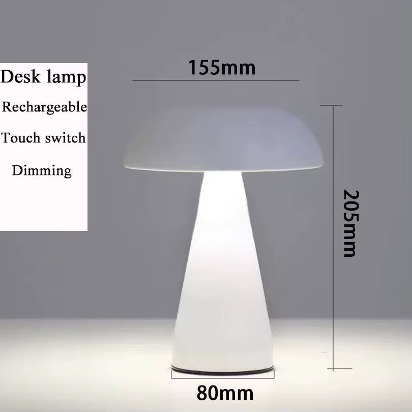 Afterlight — Touch-Activated Mushroom Table Lamp