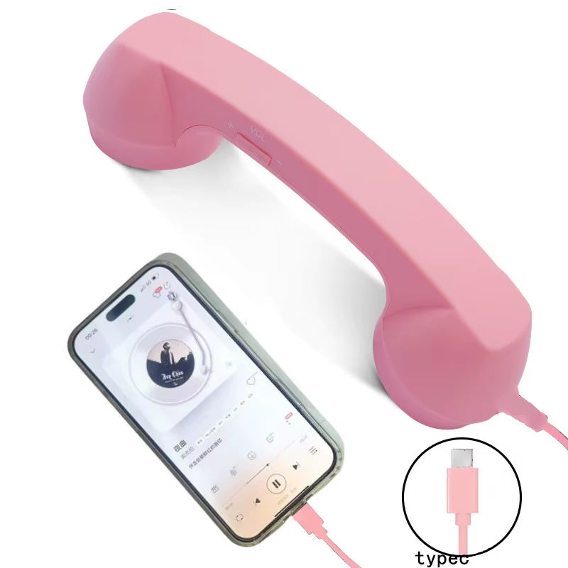 Call Line — Retro Type-C Handset 