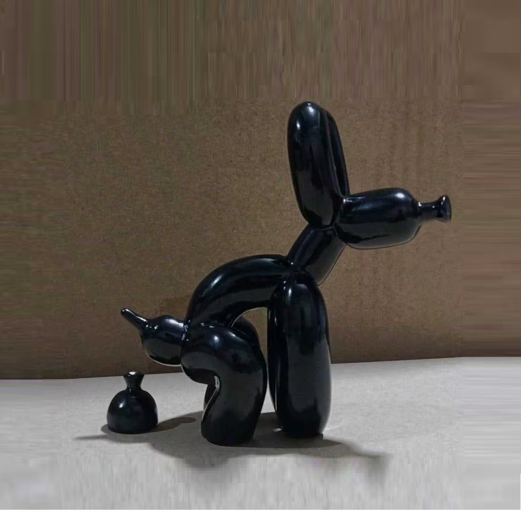 Sit Pretty — Modern Balloon Dog Sculpture