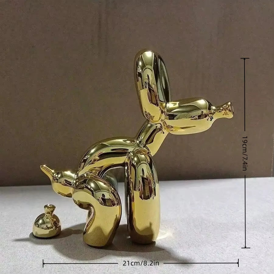 Sit Pretty — Modern Balloon Dog Sculpture