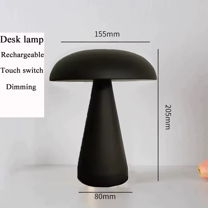 Afterlight — Touch-Activated Mushroom Table Lamp