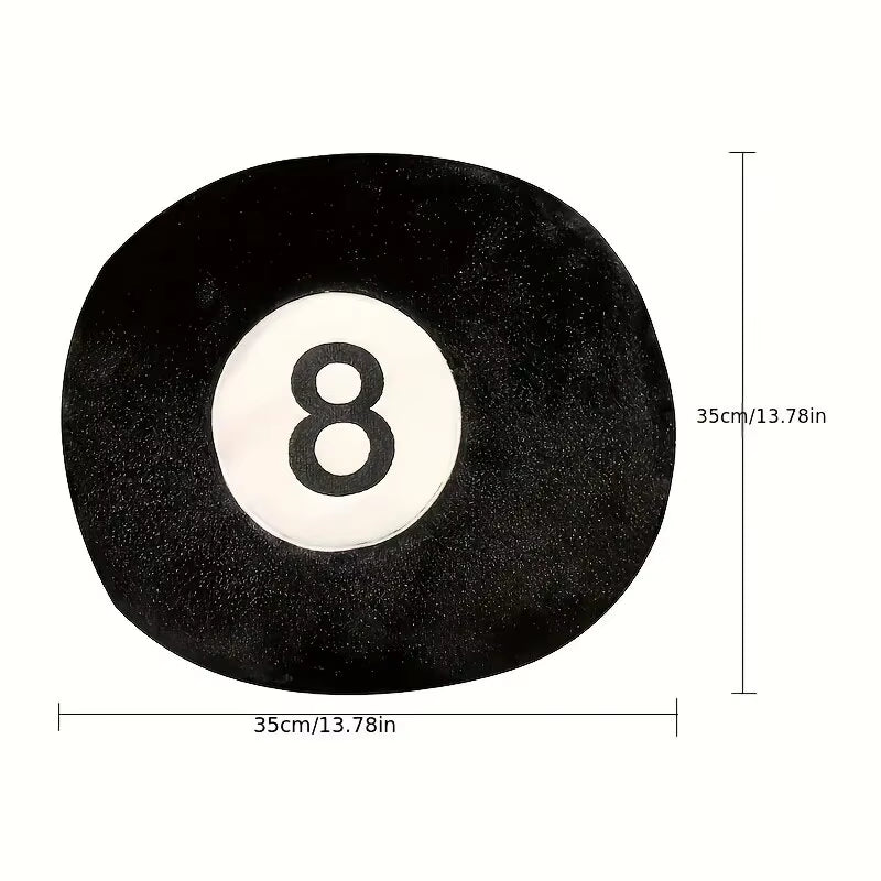 Eight Ball — 8-Ball Throw Pillow