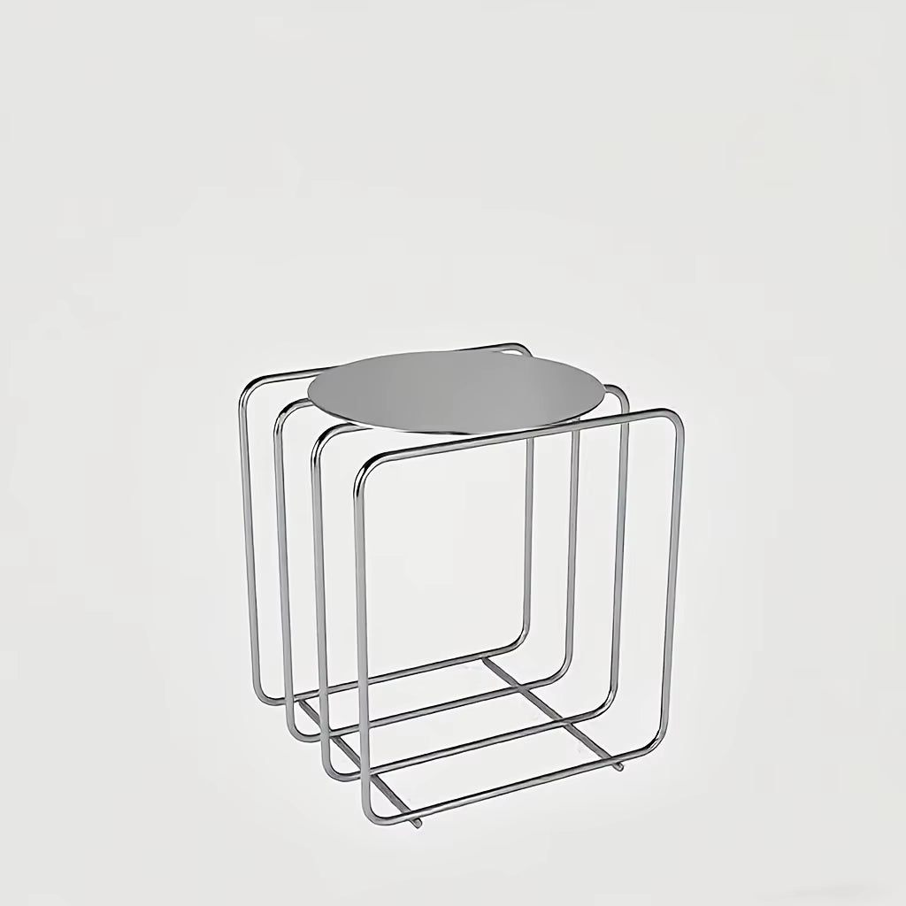 Lineform — Minimalist Metal Side Table